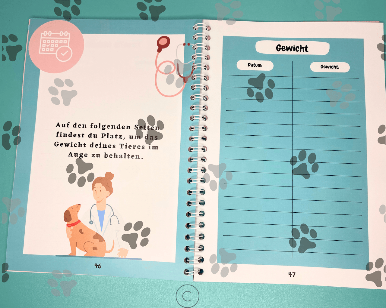 Tiergesundheit Pfotenherz - Gesundheit für Dein Tier - Heft 2 Doggi-Dog.com.png