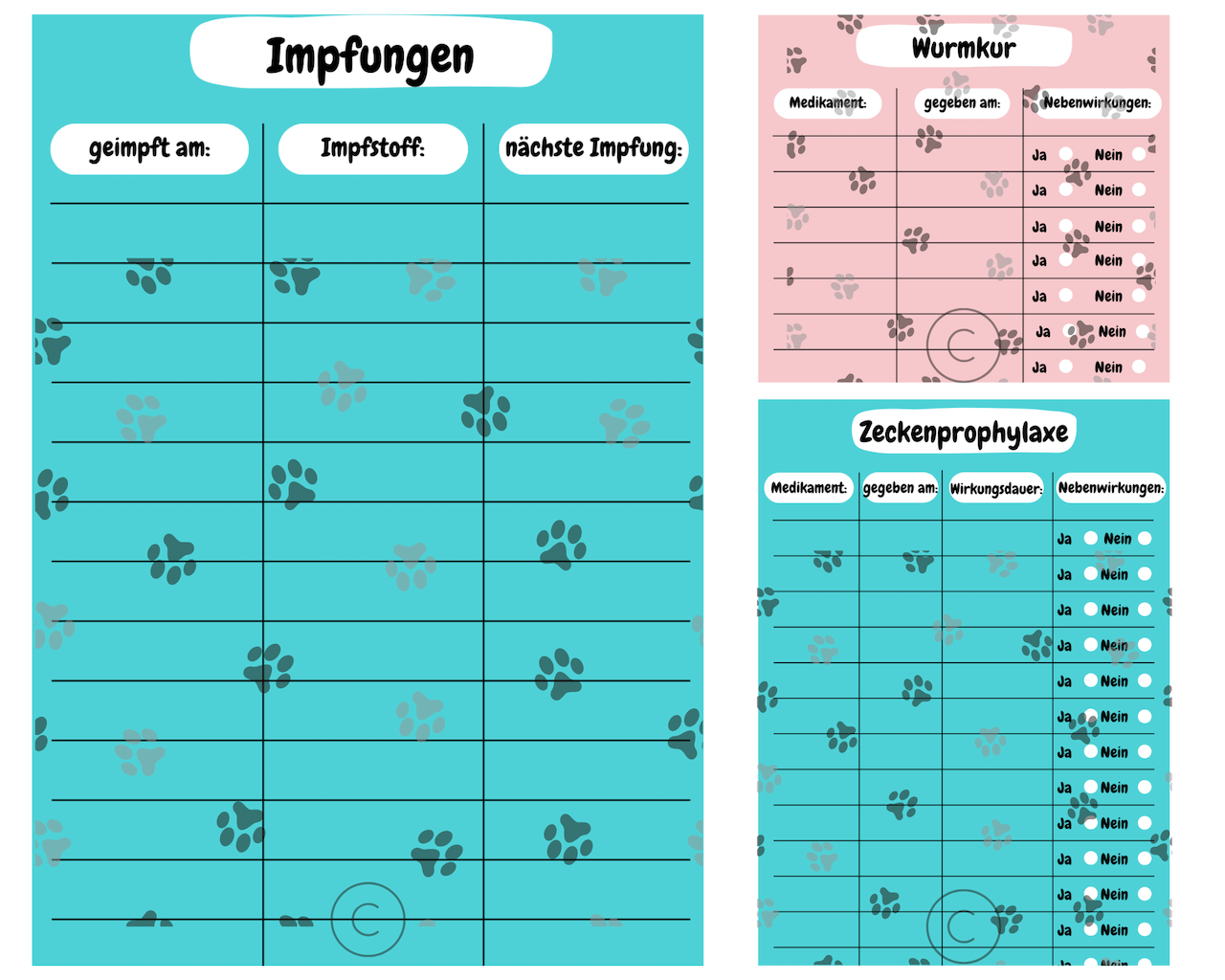 Tiergesundheit Pfotenherz - Gesundheit für Dein Tier - Heft 5 Doggi-Dog.com.png