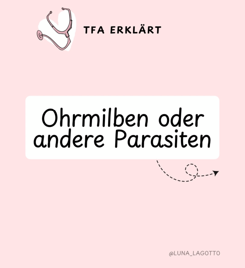 TFA erklärt - Ohrmilben oder andere Parasiten - Doggi-Dog.com