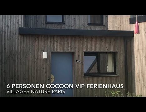 Center Parcs De Eemhof mit Hund – Premium Ferienhäuser 823 (8P) & 6P am Wasser 🐶