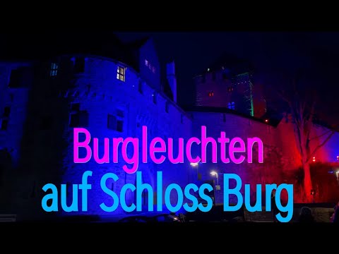 Schloss Burg in Solingen bei den Burg Lichtern