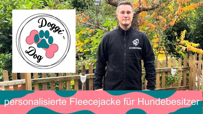 Personalisierte Fleecejacke für Hundebesitzer von BlueFireflyUniverse 🐶
