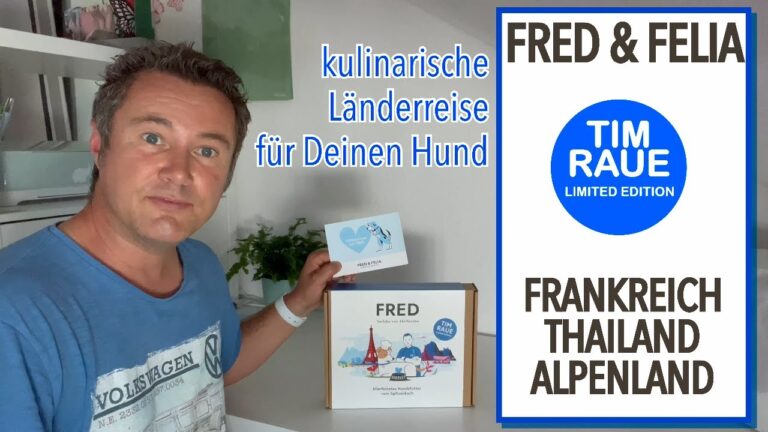 FRED & FELIA TIM RAUE Limited Edition – Kulinarische Länderreise für Deinen Hund