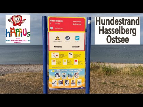 Hundestrand Hasselberg - YouTube Thumbnail