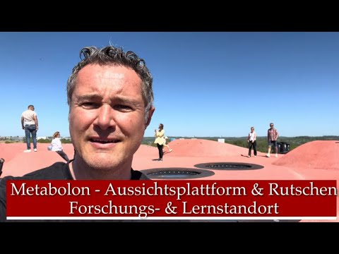 Metabolon Gelände in Lindlar mit Aussichtsplattform