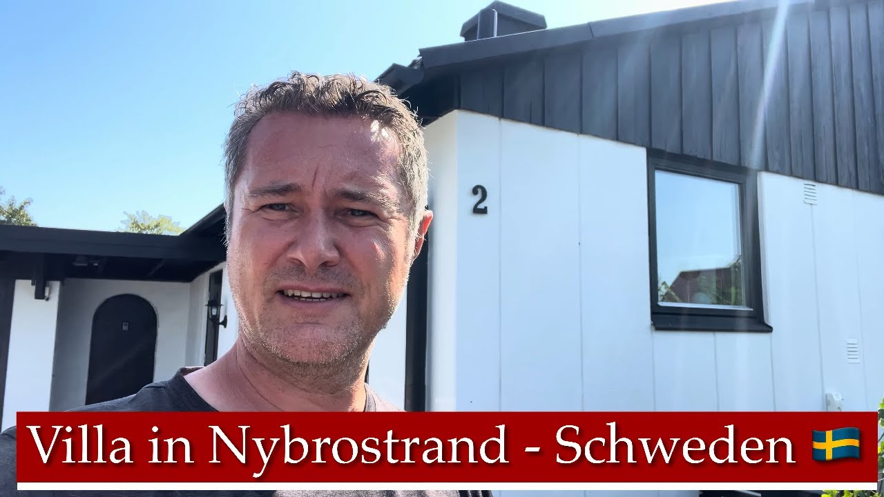 Villa in Nybrostrand Schweden mit Hund