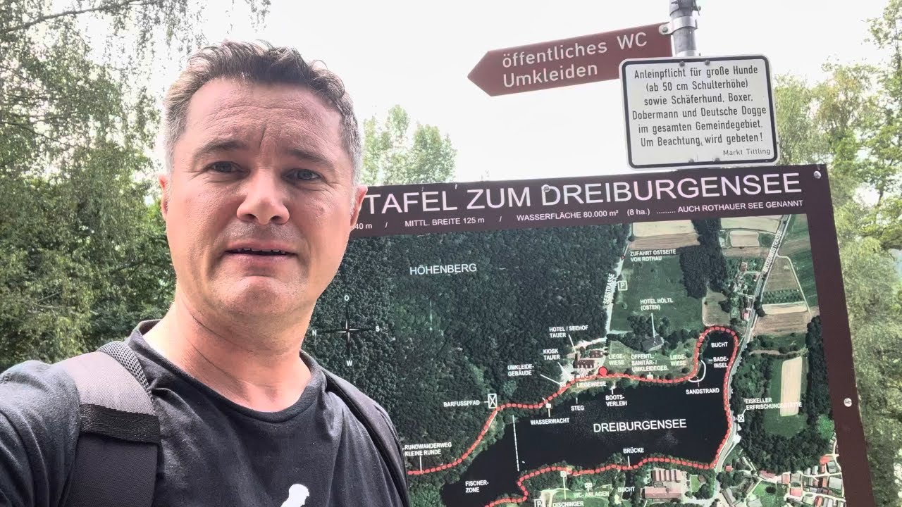 Dreiburgensee Hund Bayerischer Wald