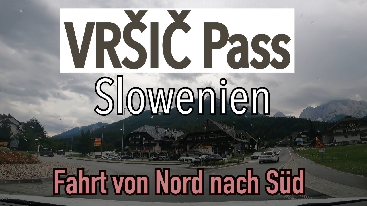Vrsic Pass Hund Slowenien