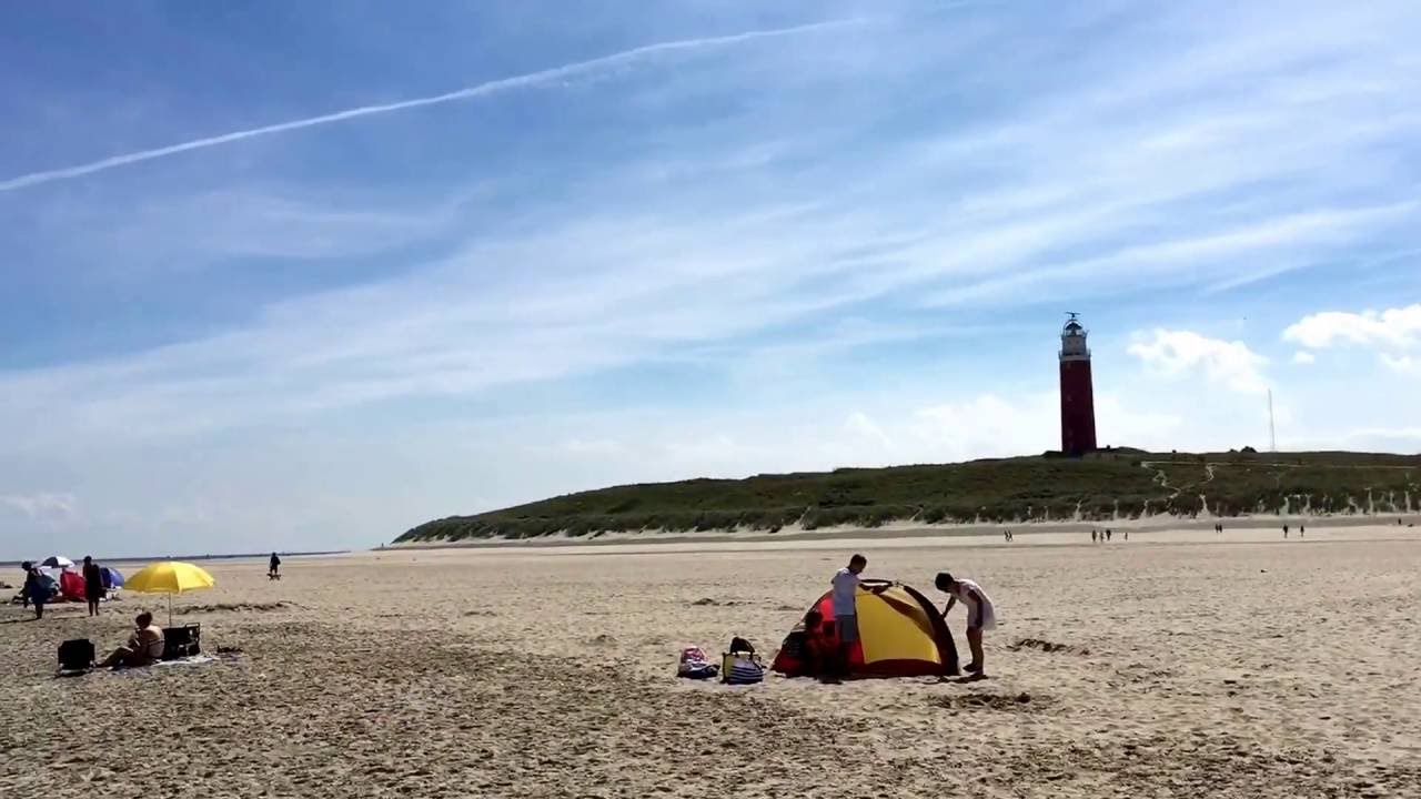 Strand am Leuchtturm auf Texel – Hundestrand an der Nordspitze