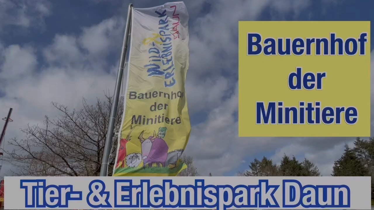 Wild- und Erlebnispark Daun mit Hund – Wildpark in der Eifel
