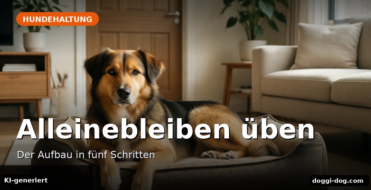 Ein Hund liegt ruhig in seinem Bett im Wohnzimmer.