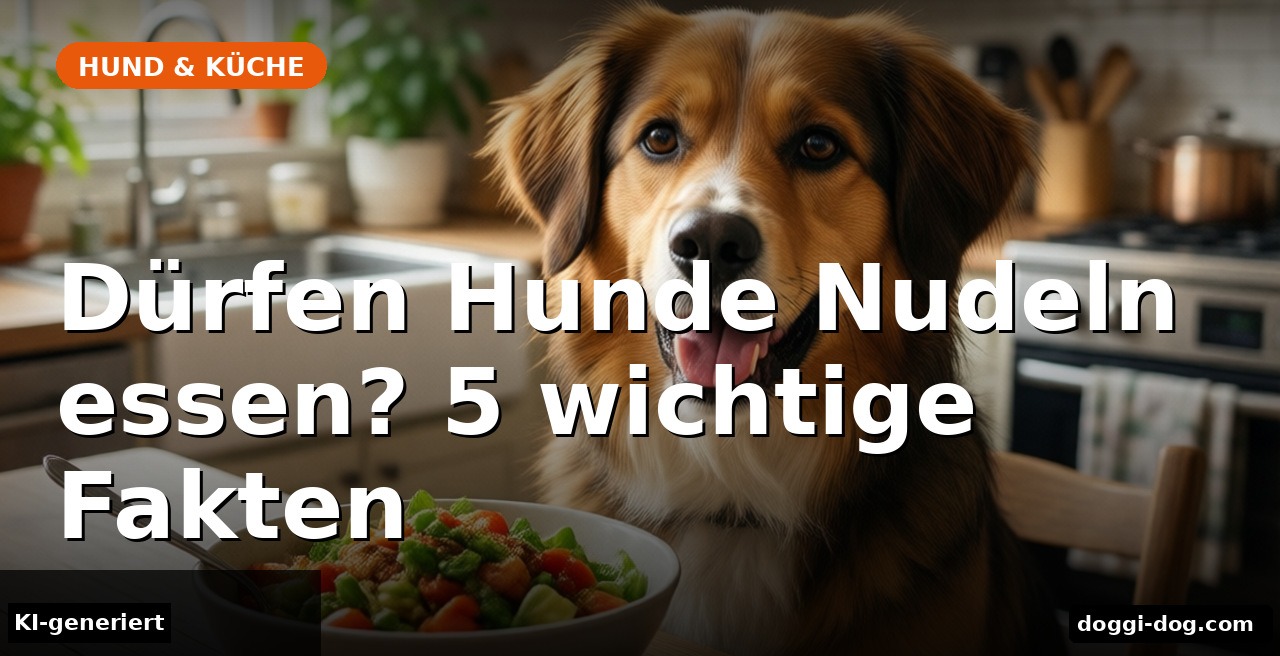 Dürfen Hunde Nudeln essen? 5 wichtige Fakten – Illustration zum Beitrag