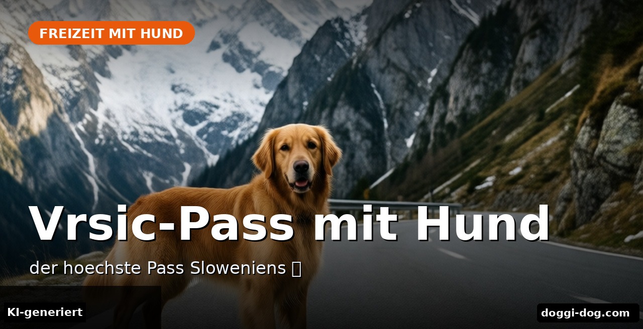 Vrsic-Pass mit Hund – der hoechste Pass Sloweniens 🐶 – Beitragsbild (KI-generierte Darstellung)