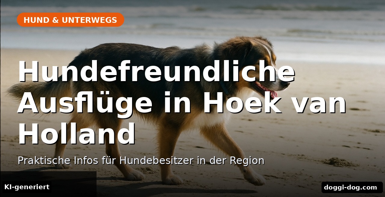 Hundefreundliche Ausflüge in Hoek van Holland (KI-generiert)